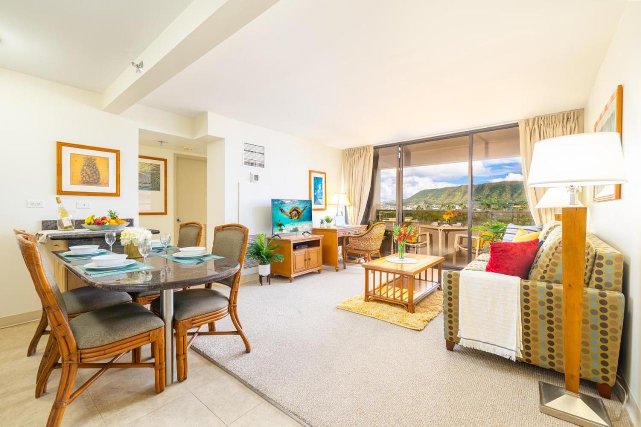 Great Diamond Head Views, 2Br Condo With Free Parking! Honolulu Ngoại thất bức ảnh
