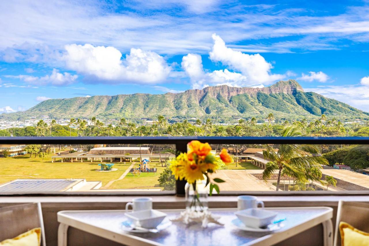 Great Diamond Head Views, 2Br Condo With Free Parking! Honolulu Ngoại thất bức ảnh