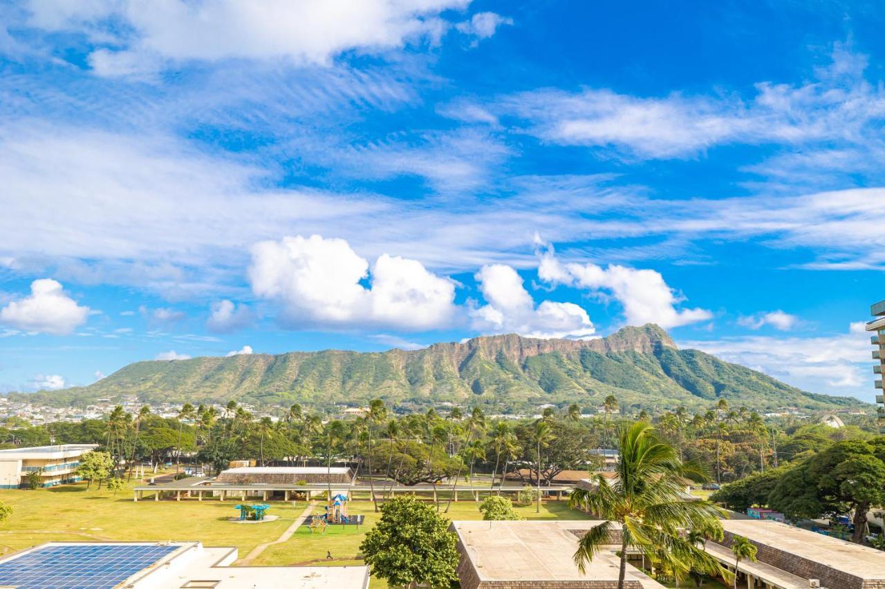 Great Diamond Head Views, 2Br Condo With Free Parking! Honolulu Ngoại thất bức ảnh